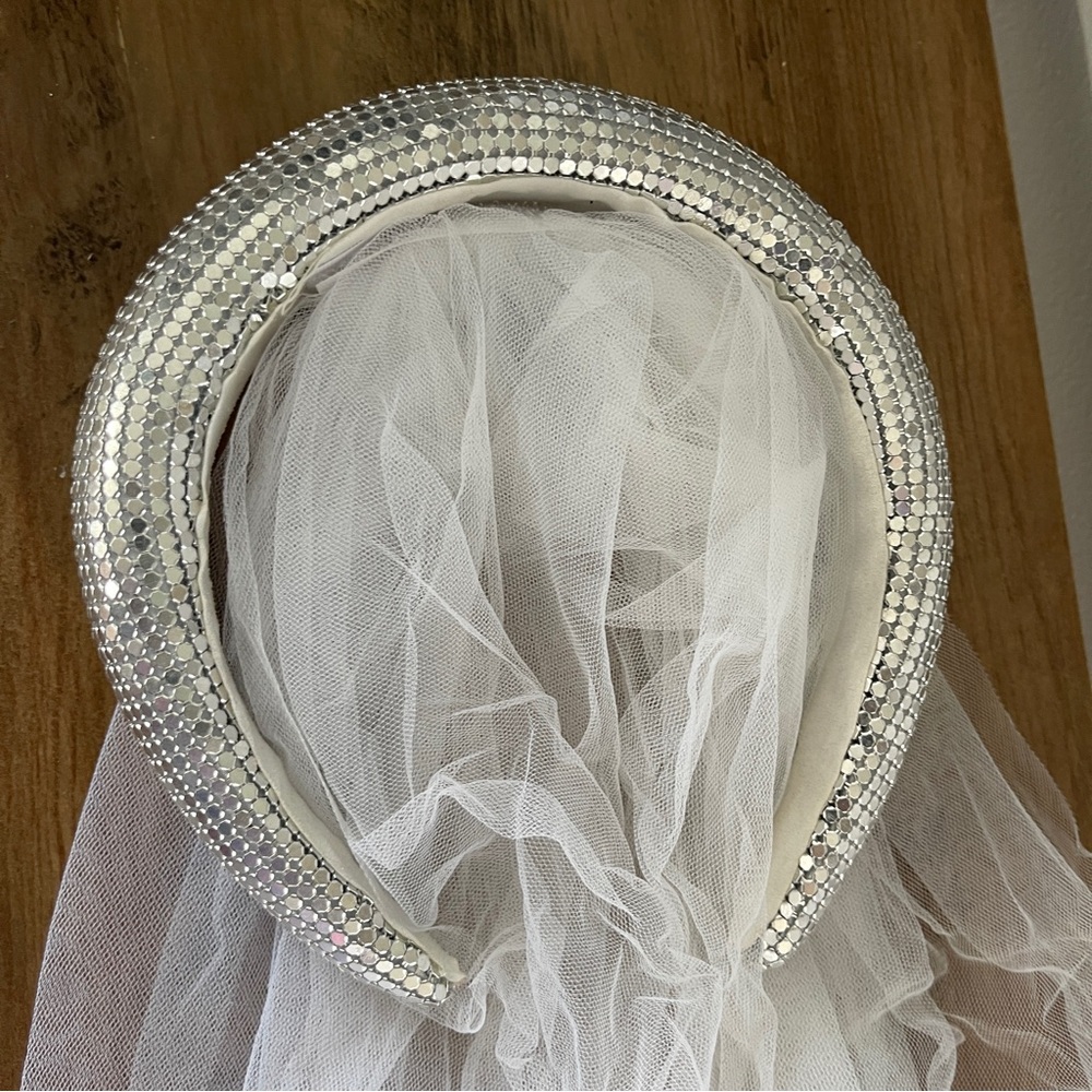 Bridal Communion Veil Short White Tulle 2 Layer